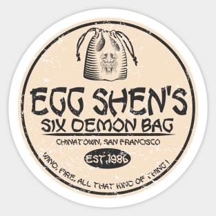 Egg Shen's six demon bag Sticker